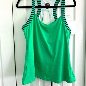 Bolle navy and green size large tennis set